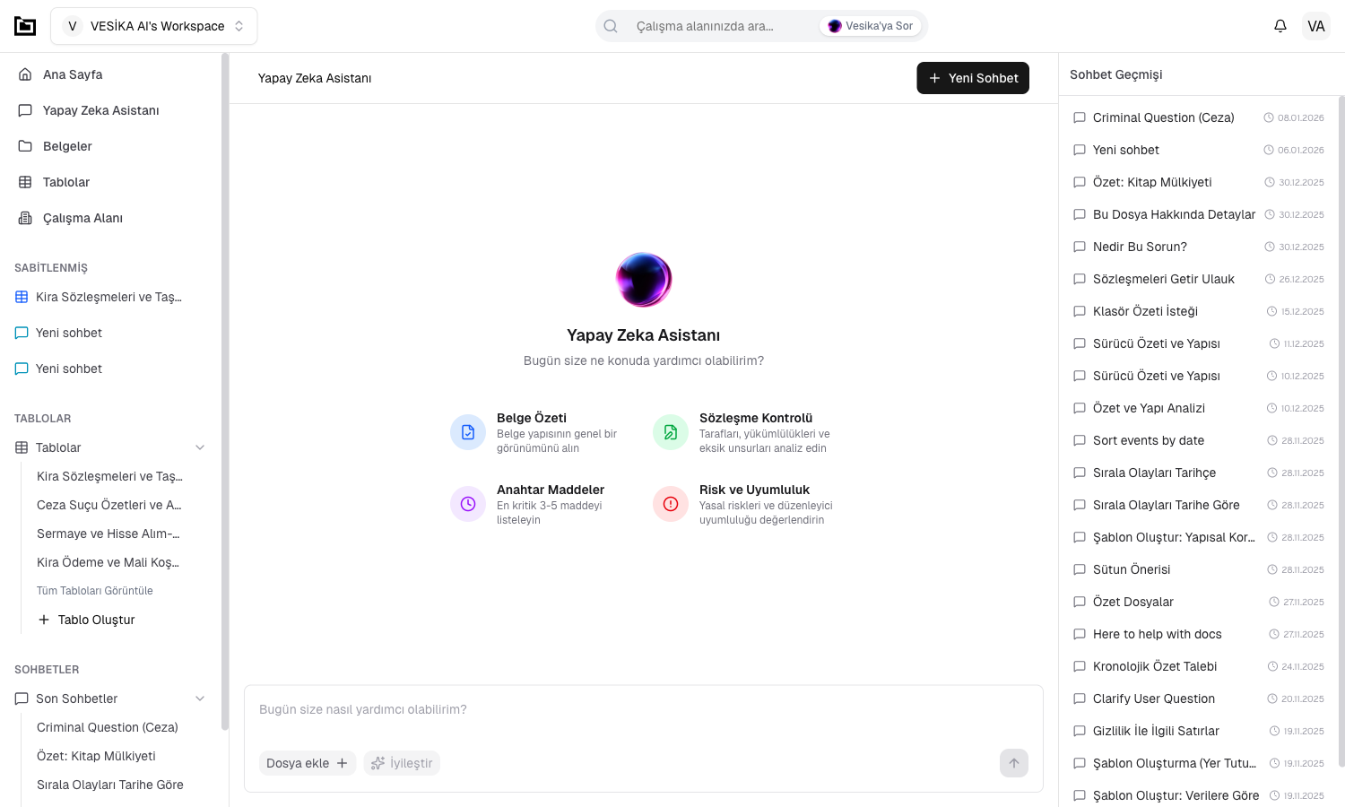 Yapay Zeka Asistanı